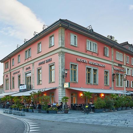 Hotel Rotes Haus Brugg  Ngoại thất bức ảnh